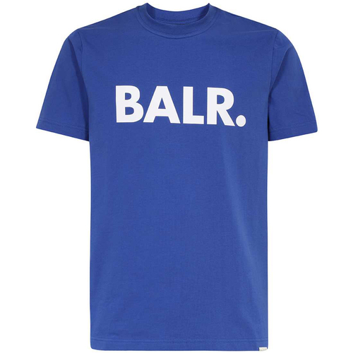 textil Hombre Camisetas manga corta Balr. Brand Straight T-Shirt Azul