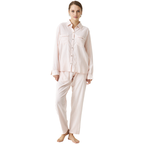 textil Mujer Pijama J&j Brothers JJBDP1500 Rosa