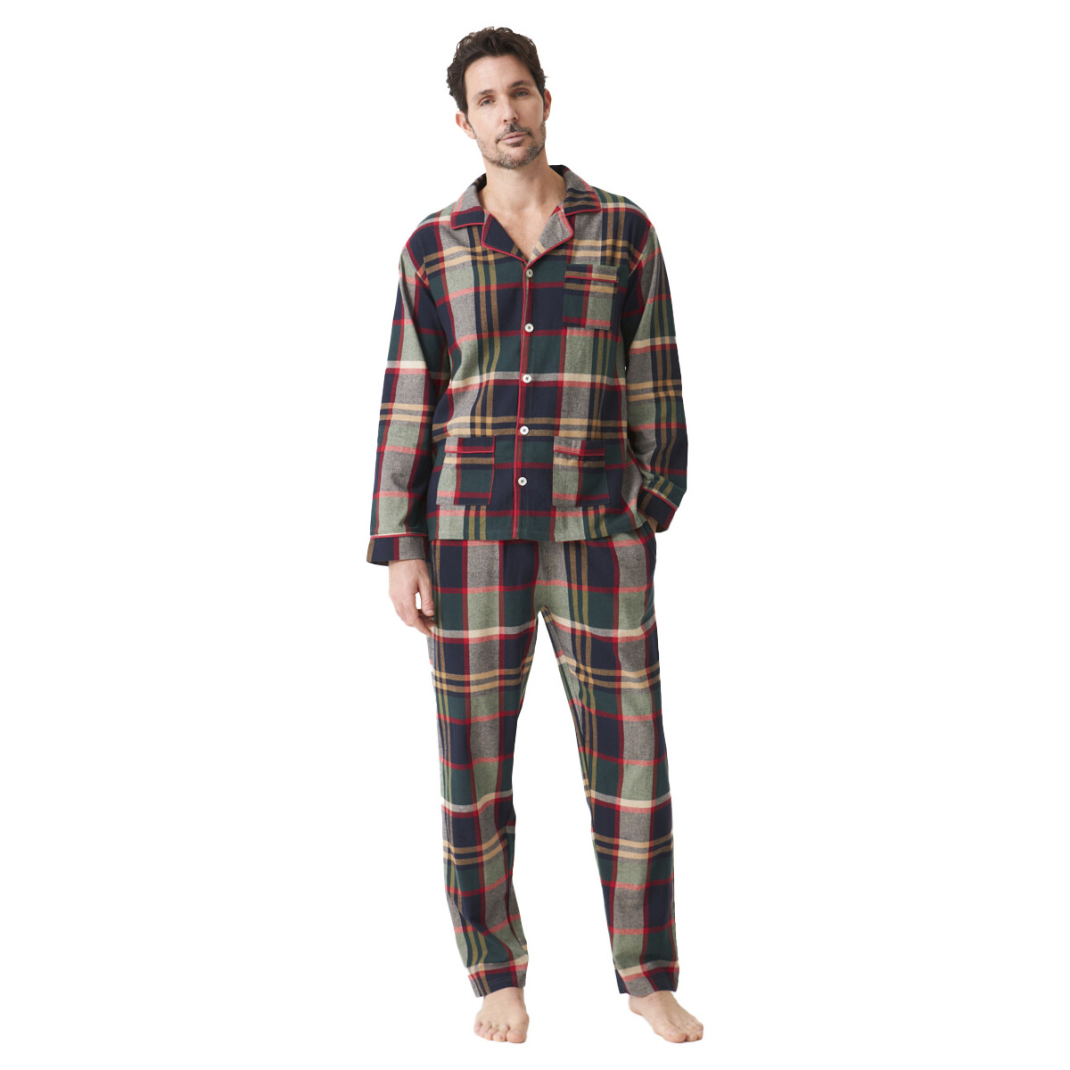 textil Hombre Pijama J&j Brothers JJBDP5900 Multicolor