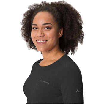 Vaude Women  s Essential LS T-Shirt Negro