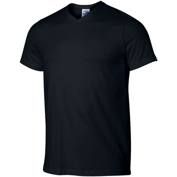 textil Hombre Camisetas manga corta Joma Versalles Short Sleeve Tee Negro