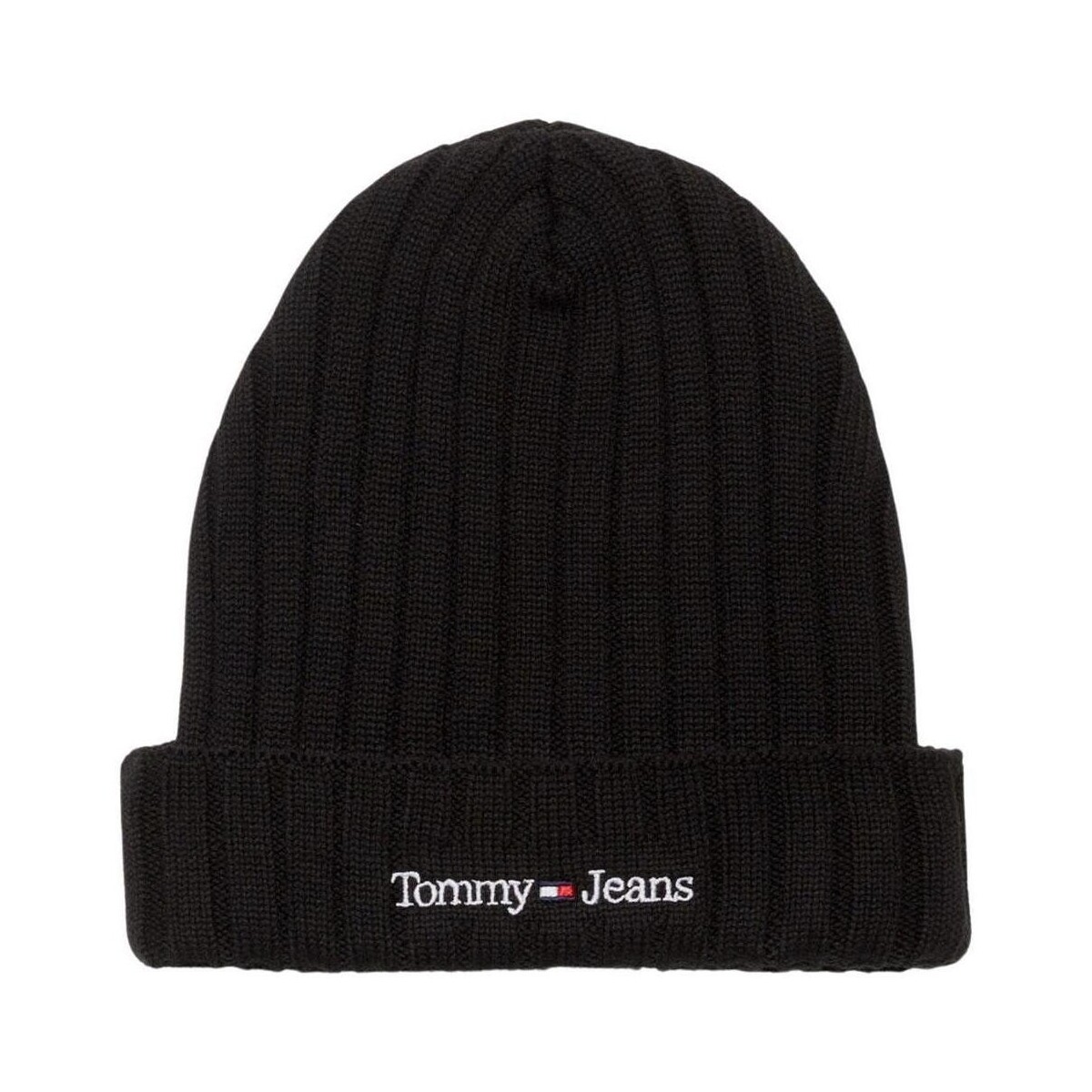 Accesorios textil Hombre Gorro Tommy Jeans TJM SPORT ELEVATED LONG BEANIE Negro