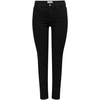 textil Mujer Vaqueros Only ONLSUI MID SLIM DNM Negro