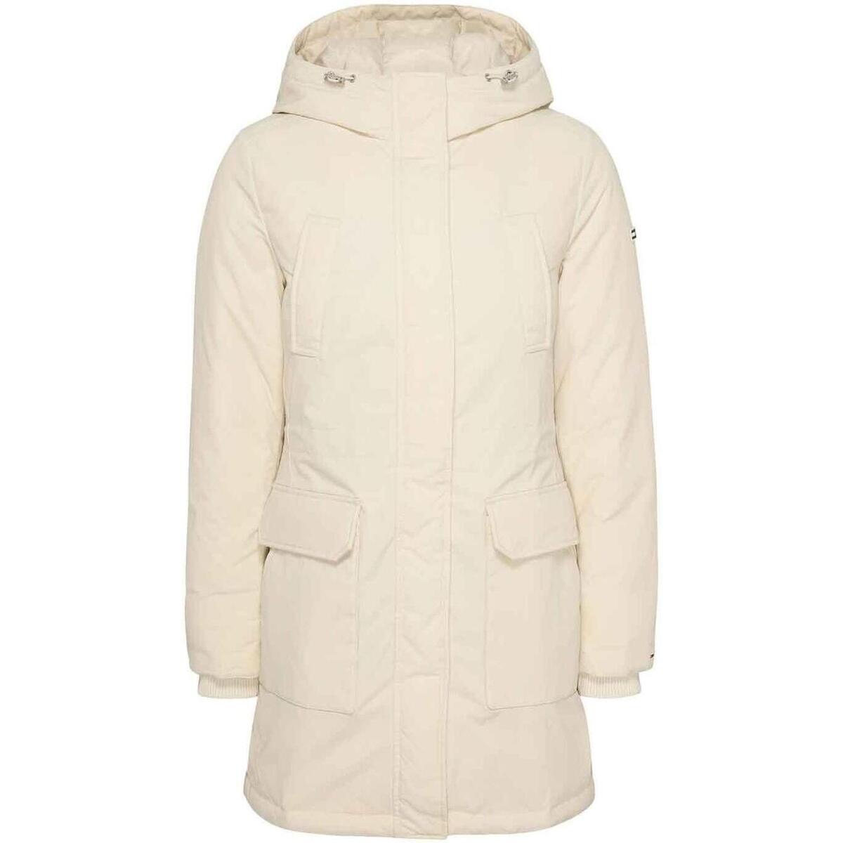 textil Mujer Abrigos Tommy Jeans TJW TECHNICAL DOWN PARKA Beige