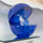 Casa Figuras decorativas Signes Grimalt Figura cristal Azul