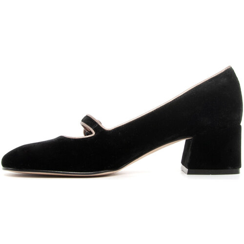 Zapatos Mujer Zapatos de tacón Cheville NIVES VELLUTO NERO Negro