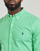 textil Hombre Camisas manga larga Polo Ralph Lauren CHEMISE AJUSTEE SLIM FIT EN POPELINE RAYE Verde