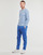 textil Hombre Sudaderas Polo Ralph Lauren SWEATSHIRT COL ROND EN MOLLETON Azul / Celeste