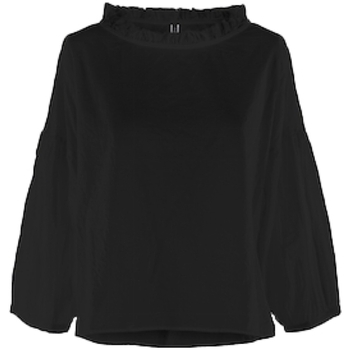 textil Mujer Tops / Blusas Wendy Trendy Top 221153 - Black Negro
