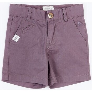 textil Niña Shorts / Bermudas Bonnet À Pompon 14BO36-261 Violeta