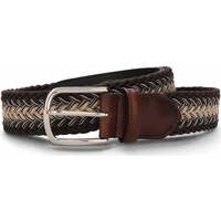 Accesorios textil Hombre Cinturones Nae Vegan Shoes BeltAran_Brown Marrón