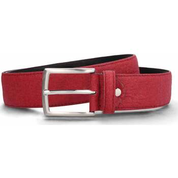 Accesorios textil Hombre Cinturones Nae Vegan Shoes BeltSeva_Red Rojo