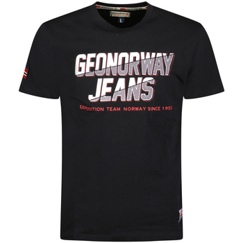 textil Hombre Camisetas manga corta Geo Norway SX1046HGNO-BLACK Negro