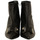 Zapatos Mujer Botas Ezzio botin tacon 6 cm con aplique metal Negro