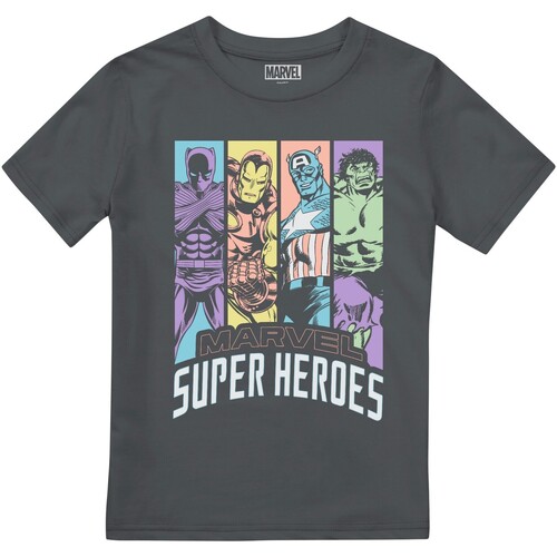 textil Niños Camisetas manga corta Marvel Classic Multicolor