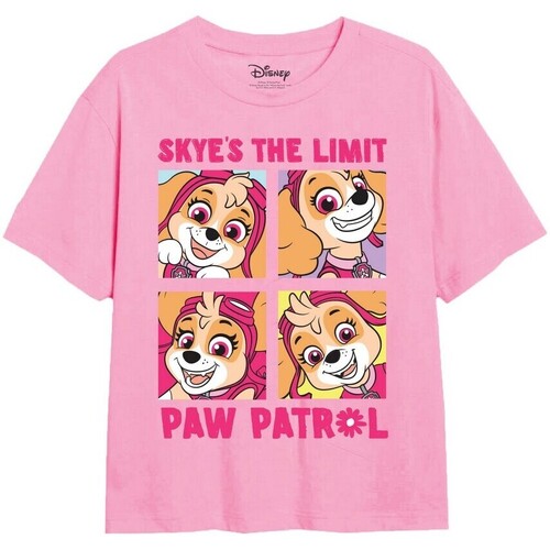 textil Niña Camisetas manga larga Paw Patrol Skye's The Limit Rojo