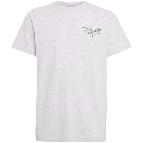 textil Hombre Camisetas manga corta Tommy Hilfiger DM0DM18265-YBR Blanco