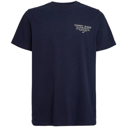 textil Hombre Camisetas manga corta Tommy Hilfiger DM0DM18265-C1G Azul