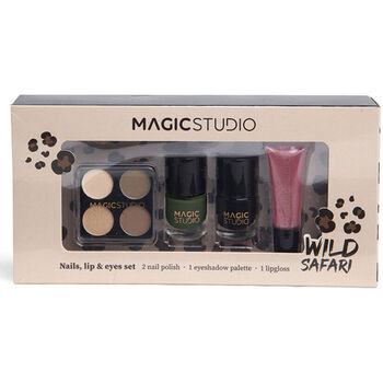Belleza Mujer Sombra de ojos & bases Magic Studio Wild Safari Makeup Lote 