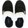 Zapatos Pantuflas Nuvola. Zueco Wolly Suela de Goma Negro