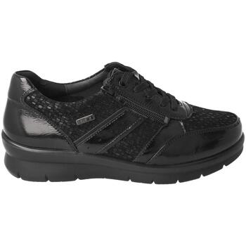 Zapatos Mujer Zapatillas bajas Comfort P-8262-0 Negro