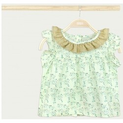 textil Niños Camisas manga larga Bonnet À Pompon TOLT26-1 Verde
