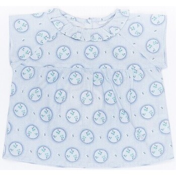 textil Niños Camisas manga larga Bonnet À Pompon TOSS16-17 Azul