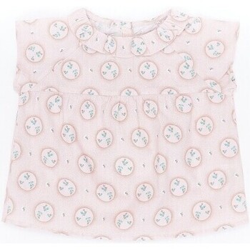 textil Niños Camisas manga larga Bonnet À Pompon TOSS16-17 Rosa