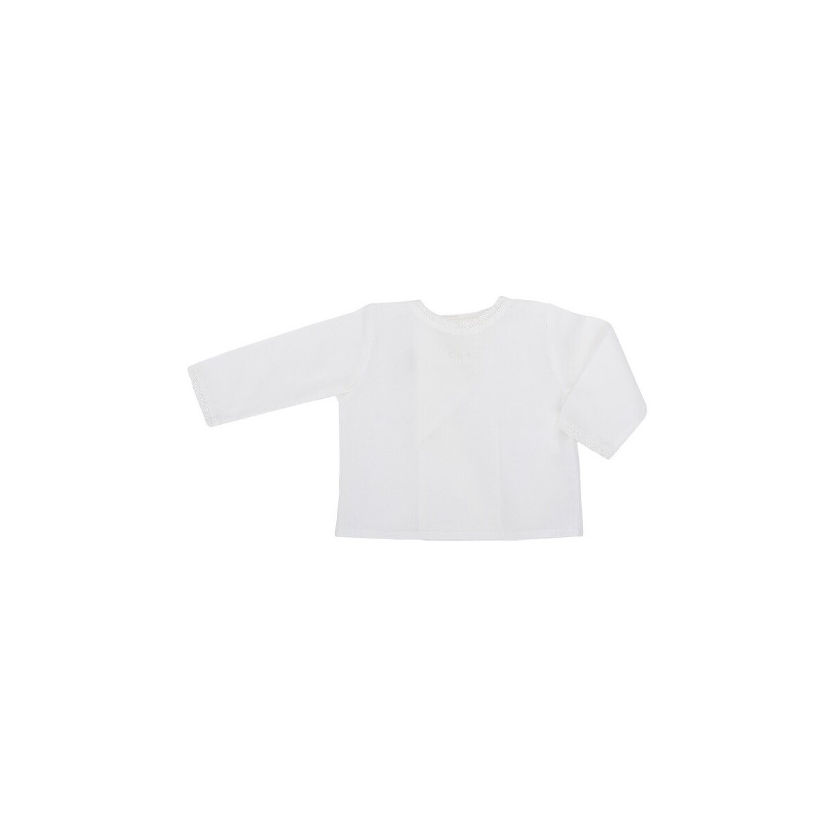 textil Niños Camisas manga larga Bonnet À Pompon 10TO16-6 Blanco