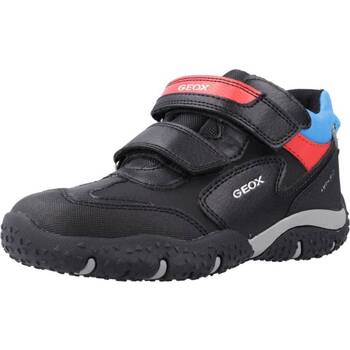 Zapatos Niño Zapatillas bajas Geox JR BALTIC BOY B ABX Negro