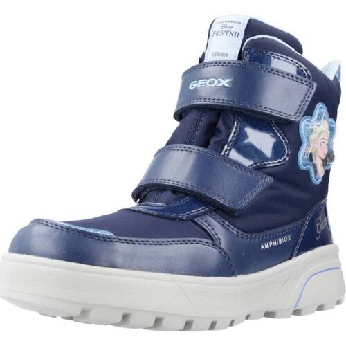 Zapatos Niña Botas Geox J SVEGGEN GIRL B ABX Azul