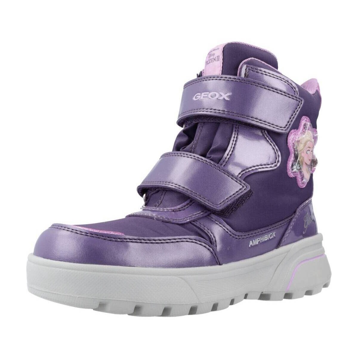 Zapatos Niña Botas Geox J SVEGGEN GIRL B ABX A Violeta