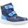 Zapatos Niño Botas Geox J SVEGGEN BOY B ABX Azul
