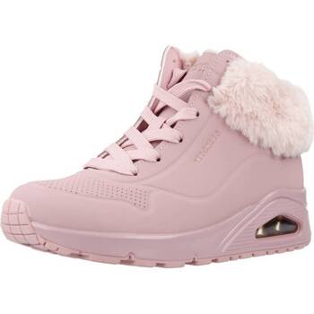 Zapatos Niña Botas Skechers UNO-FALL AIR Rosa
