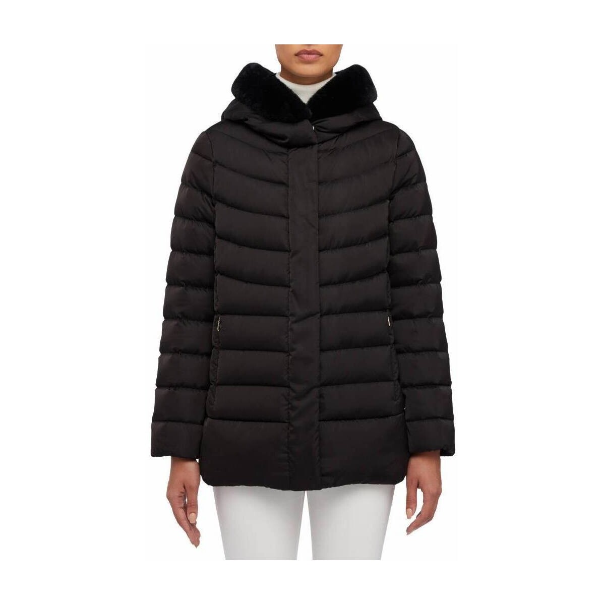 textil Mujer Chaquetas Geox W CHLOO Negro