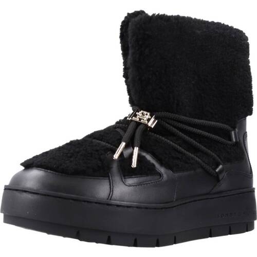 Zapatos Mujer Botines Tommy Hilfiger TOMMY TEDDY SNOWBOOT Negro