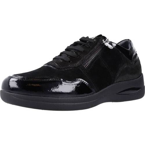 Zapatos Mujer Derbie & Richelieu Stonefly AURORA 22 VELOUR Negro