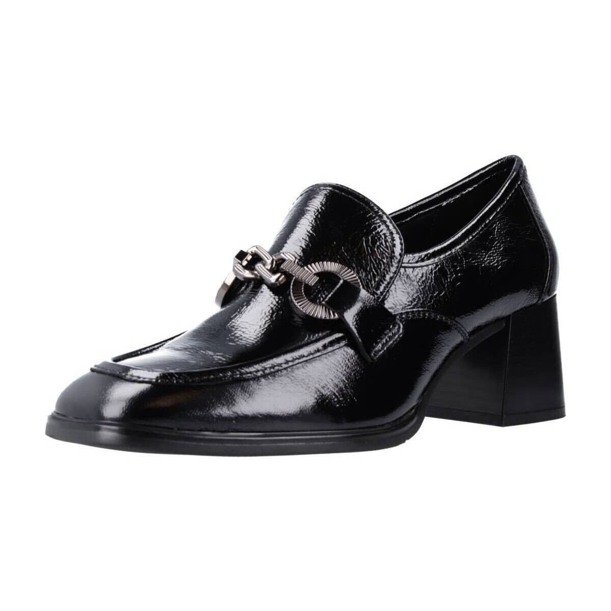 Zapatos Mujer Mocasín Regarde Le Ciel VANESSA 02655 Negro