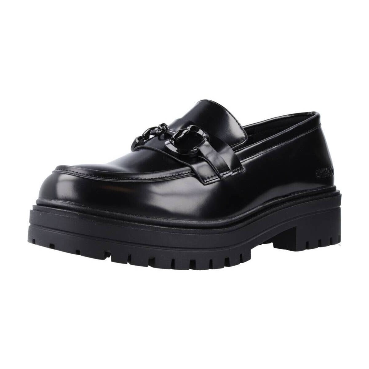 Zapatos Mujer Mocasín Chika 10 VAGABUND Negro