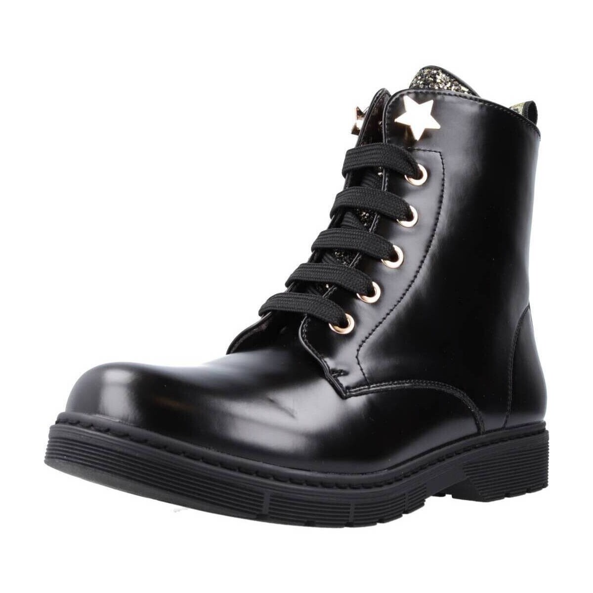 Zapatos Niña Botas Asso AG15583 Negro