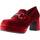 Zapatos Mujer Mocasín Noa Harmon 9539N Rojo