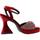 Zapatos Mujer Sandalias Noa Harmon 9568N Rojo