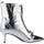 Zapatos Mujer Botines Kurt Geiger London HACKNEY KITTEN BOOT Plata