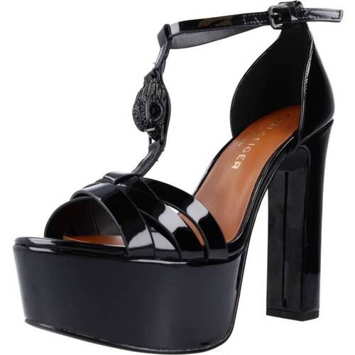Zapatos Mujer Sandalias Kurt Geiger London HAMPTON HIGH PLATFORM Negro