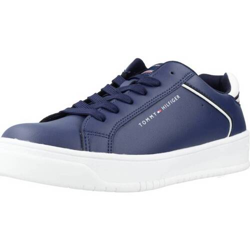 Zapatos Mujer Deportivas Moda Tommy Hilfiger LOW CUT LACE-UP Azul