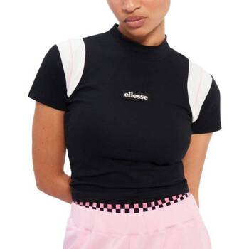 textil Mujer Camisas Ellesse MART CROP T-SHIRT Negro