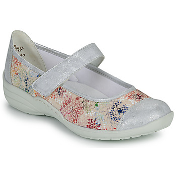Zapatos Mujer Bailarinas-manoletinas Remonte  Plata / Multicolor