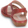 Zapatos Mujer Sandalias Rieker  Rojo