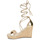 Zapatos Mujer Sandalias Only ONLAMELIA-17 PU FOIL WRAP WEDGE HEEL Oro