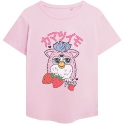 textil Mujer Camisetas manga larga Furby TV2550 Rojo